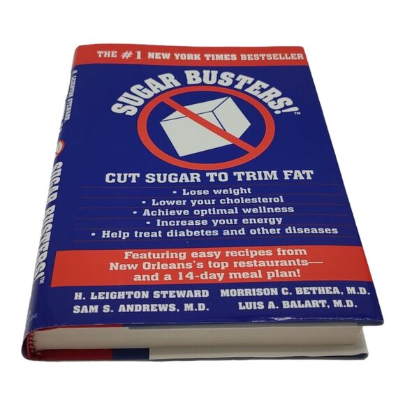 NEW Sugar Busters! Cut Sugar To Trim Fat Lose Weight Increase Energy +Meal Plans - Picture 2 of 5